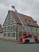 Montage mit Feuerwehrauto Montage mit Feuerwehrauto